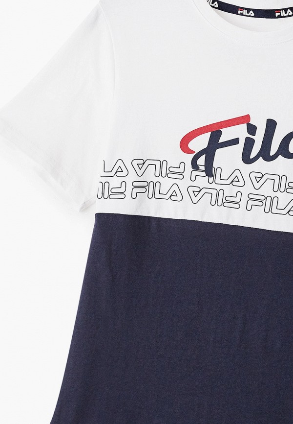 Футболка для мальчика Fila цвет белый  Фото 3