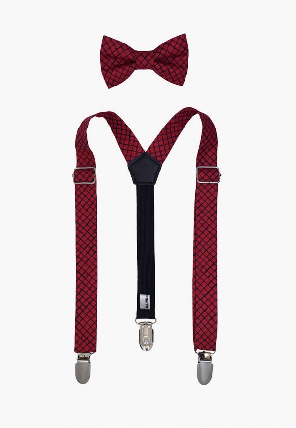 

Бабочка и подтяжки Rainbowtie, Красный