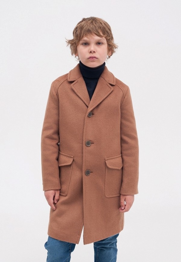 

Пальто Smith's brand, Коричневый, от 0 до +12 градусов