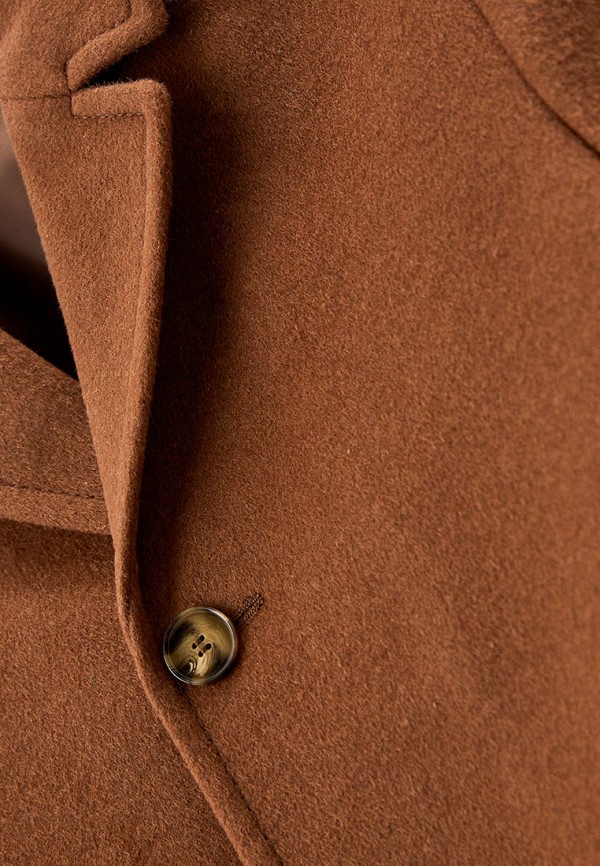 Пальто для мальчика Smith's brand цвет коричневый  Фото 3