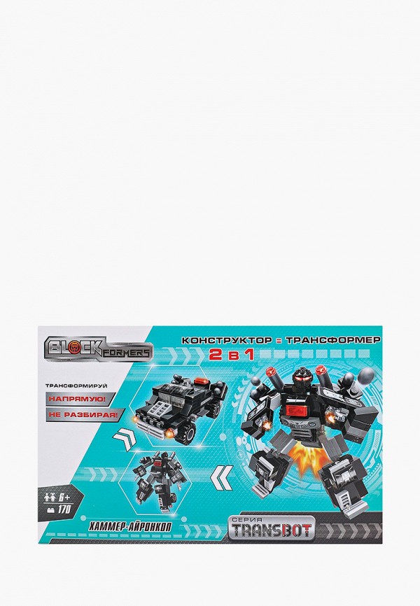 

Конструктор 1Toy, Разноцветный, "Хаммер-Айронкоп"