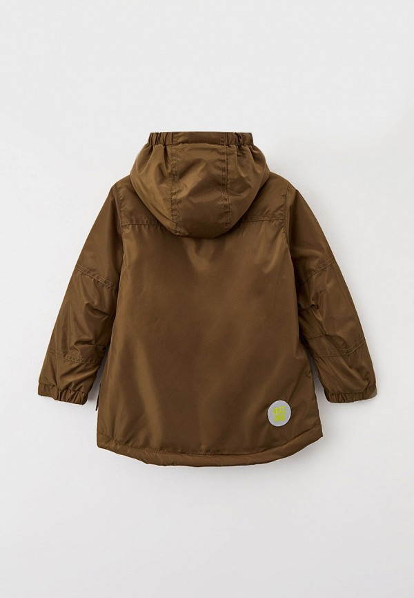 Куртка для мальчика утепленная Coccodrillo цвет хаки  Фото 2