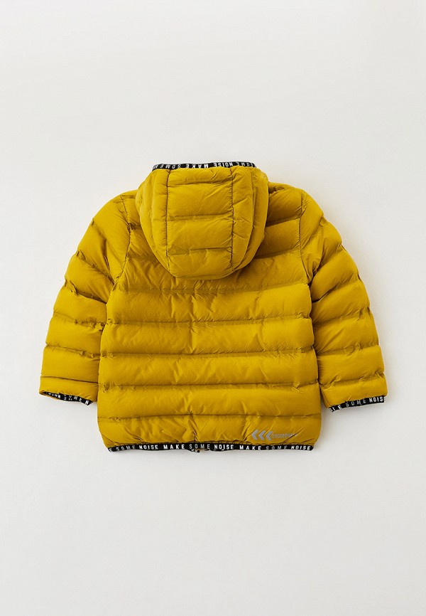 Куртка для мальчика утепленная Coccodrillo цвет желтый  Фото 2