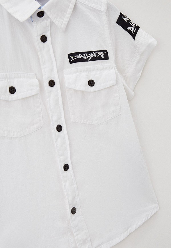 Рубашка для мальчика Coccodrillo цвет белый  Фото 3