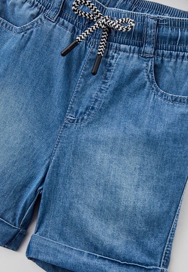 Шорты для мальчика джинсовые Coccodrillo цвет голубой  Фото 3