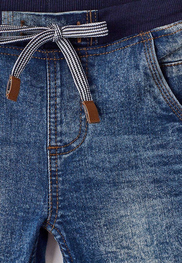 Шорты для мальчика джинсовые PlayToday цвет синий  Фото 3