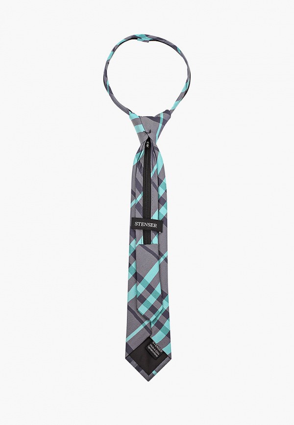 Детский галстук Stenser цвет серый  Фото 2