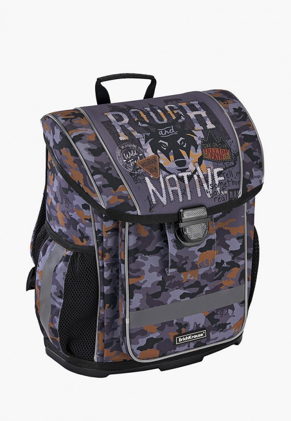 

Рюкзак ErichKrause®, Серый, ErgoLine 16L Rough Native
