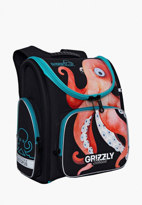 

Рюкзак Grizzly, Черный, Осьминог