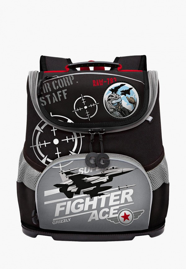 

Рюкзак Grizzly, Черный, Fighter
