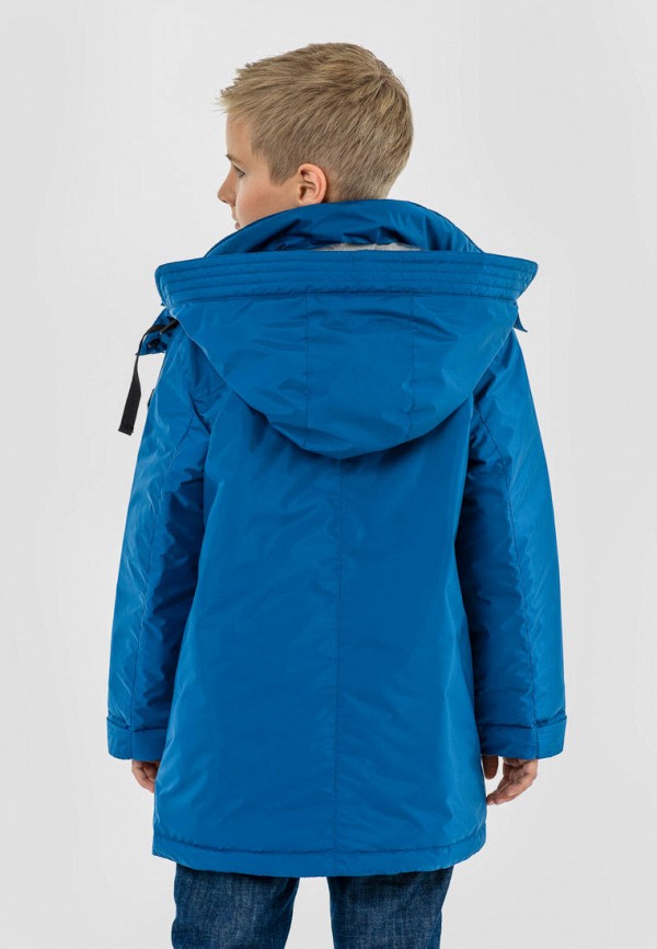 Куртка для мальчика утепленная Талви цвет синий  Фото 5