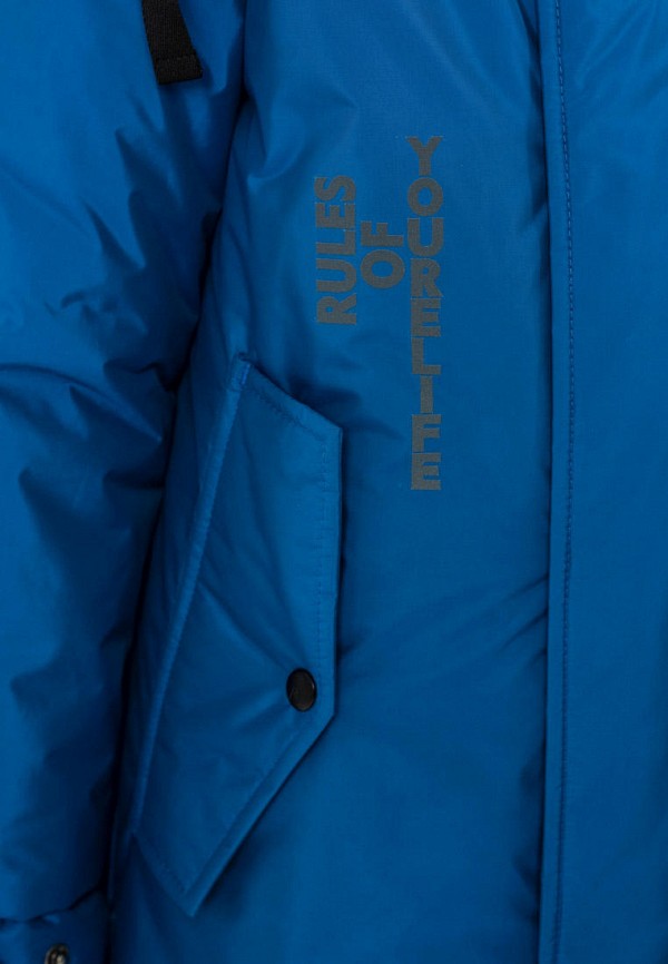 Куртка для мальчика утепленная Талви цвет синий  Фото 7