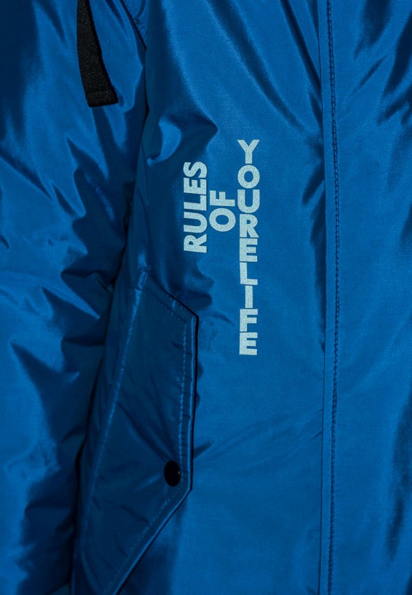 Куртка для мальчика утепленная Талви цвет синий  Фото 8