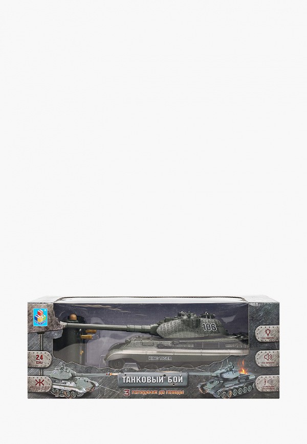 

Игрушка радиоуправляемая 1Toy, Хаки, 35 см