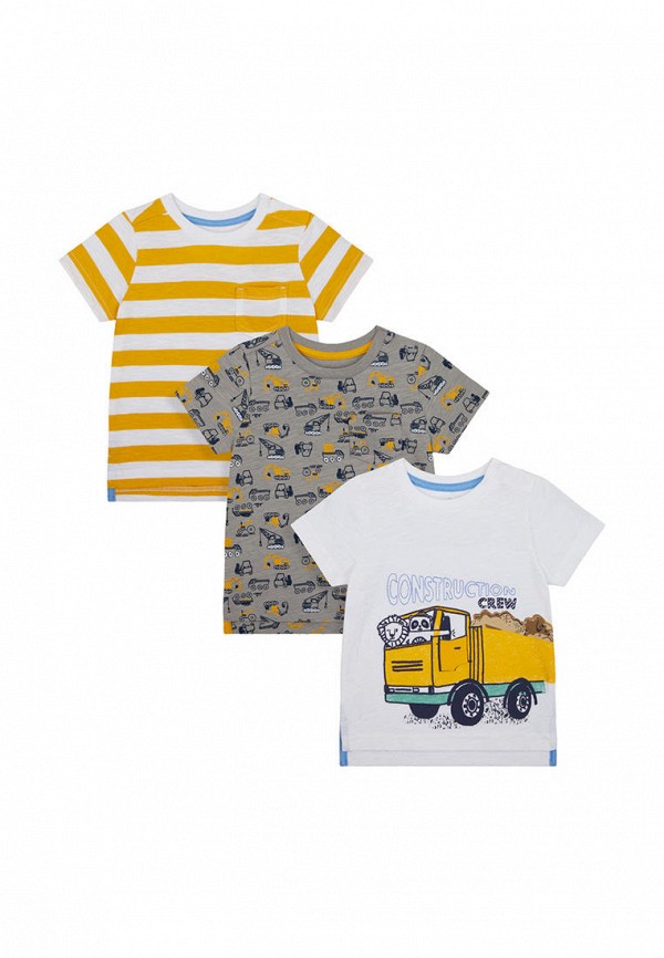 

Футболки 3 шт. Mothercare, Разноцветный