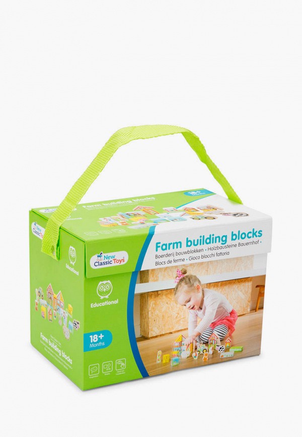 

Набор игровой New Classic Toys, Разноцветный, Ферма, 28 предметов