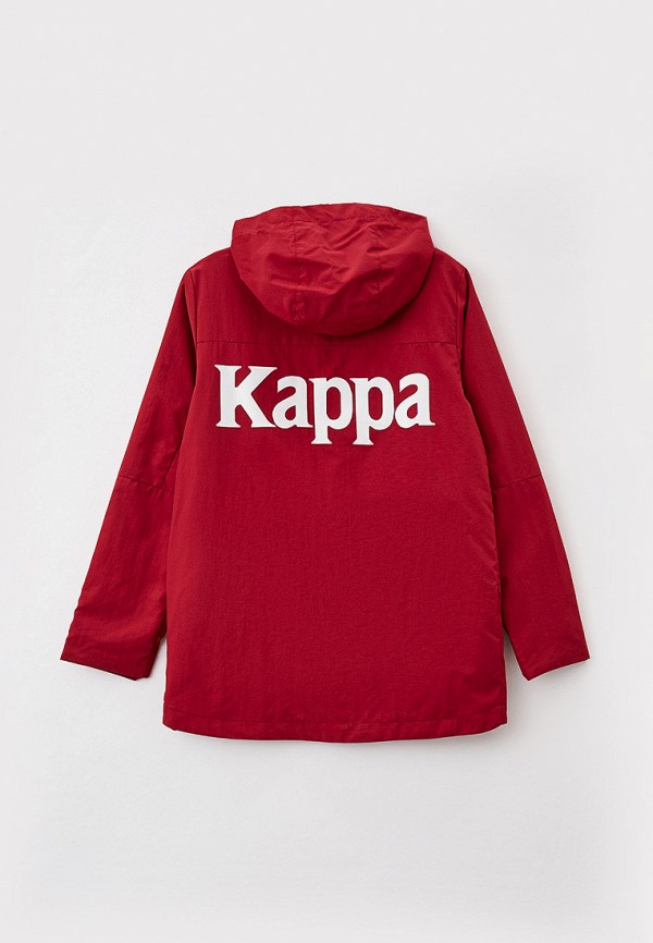 Ветровка для мальчика Kappa цвет красный  Фото 2