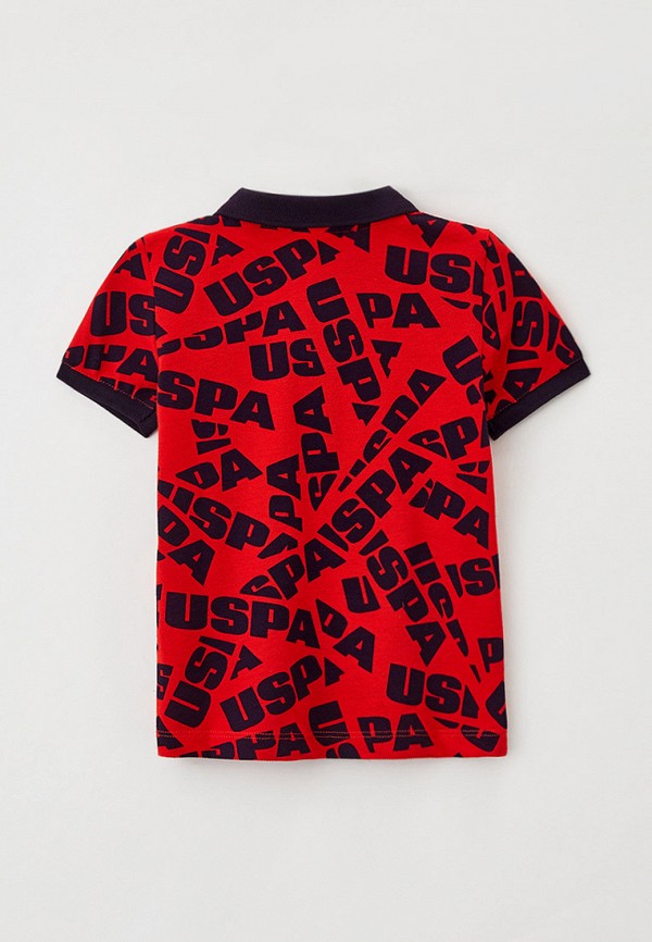 

Поло U.S. Polo Assn., Красный