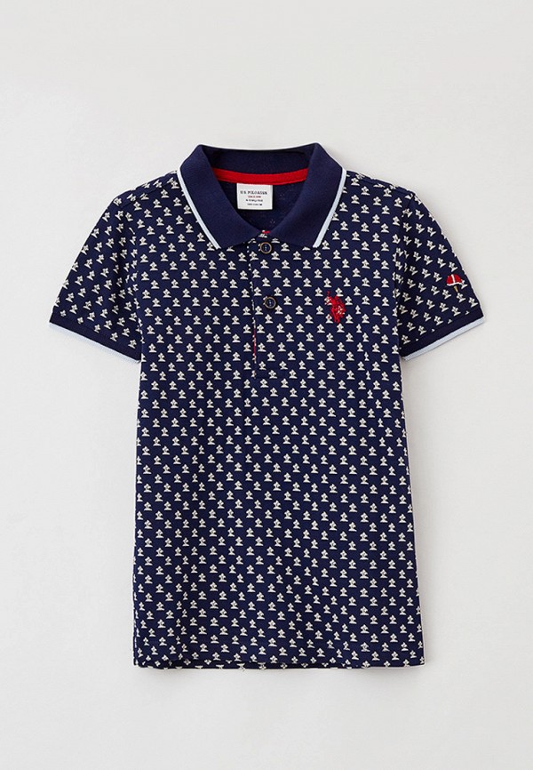 

Поло U.S. Polo Assn., Синий