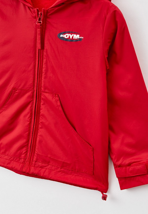 Куртка для мальчика утепленная Aviva цвет красный  Фото 3