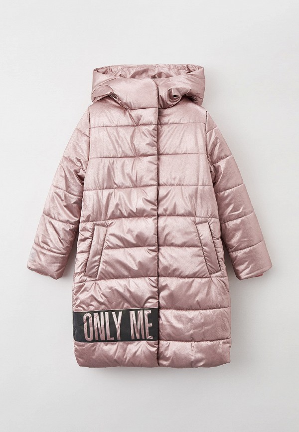 Куртка для девочки утепленная Nikastyle цвет розовый 