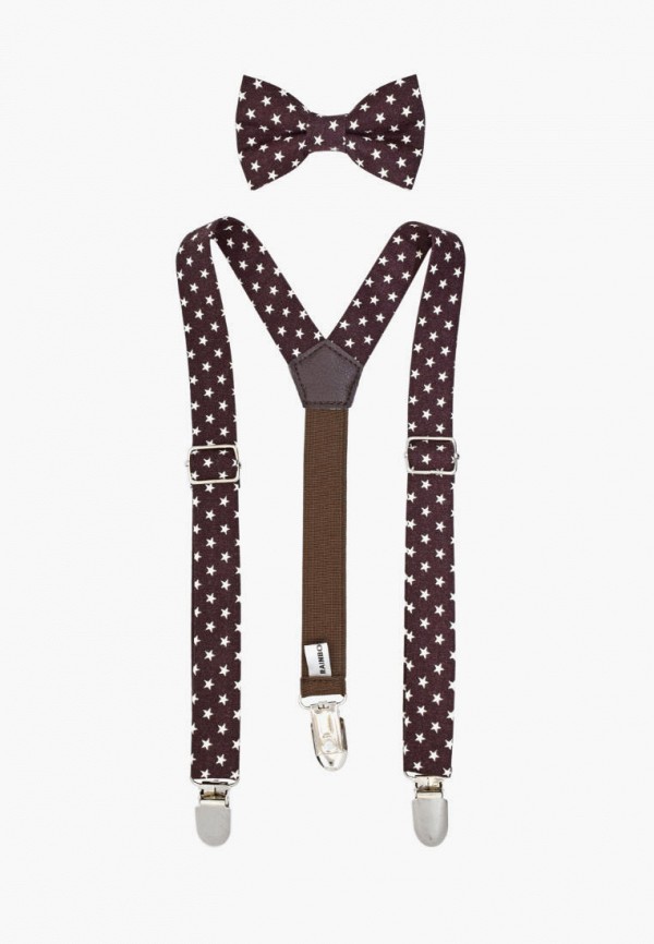

Бабочка и подтяжки Rainbowtie, Коричневый