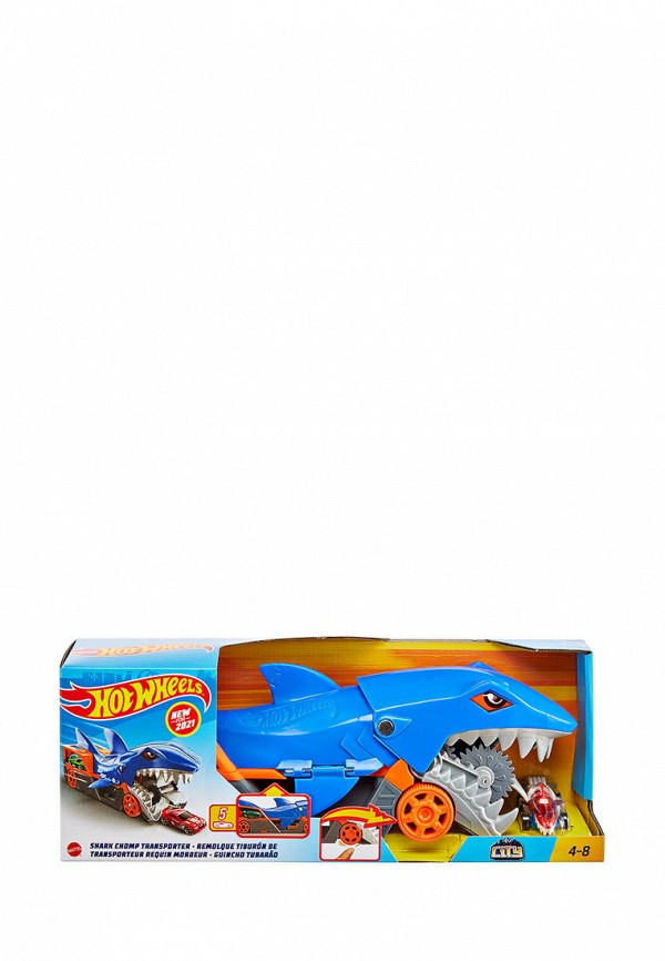 

Набор игровой Hot Wheels, Разноцветный, Автовоз Кусающая Акула