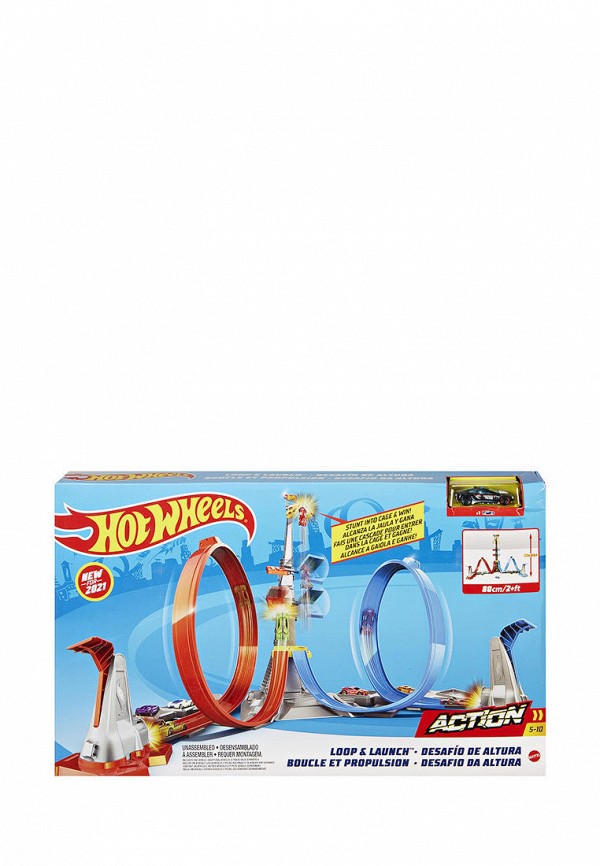 

Набор игровой Hot Wheels, Разноцветный, Крутой вираж