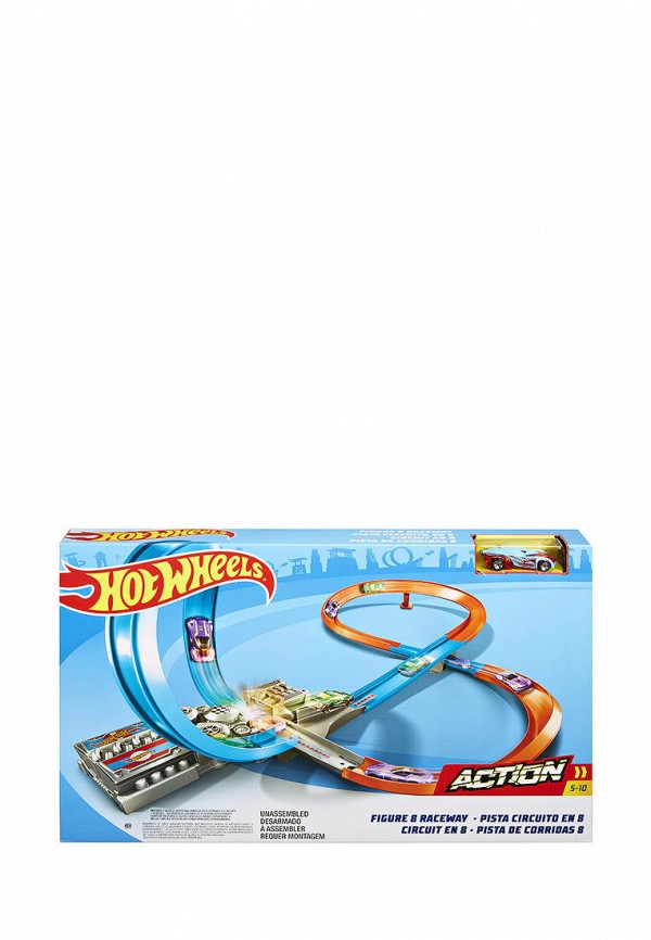 

Набор игровой Hot Wheels, Разноцветный, Скоростная восьмерка