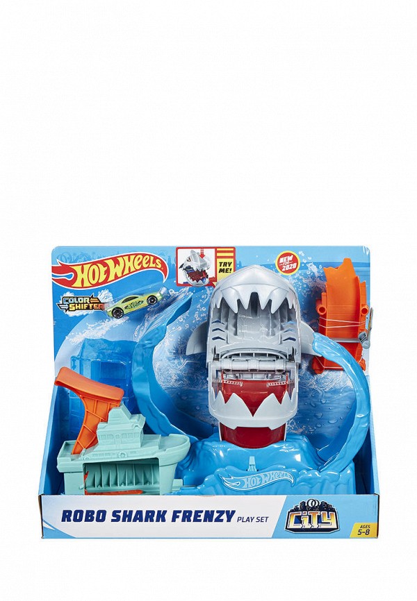 

Набор игровой Hot Wheels, Разноцветный, Ледяная акула