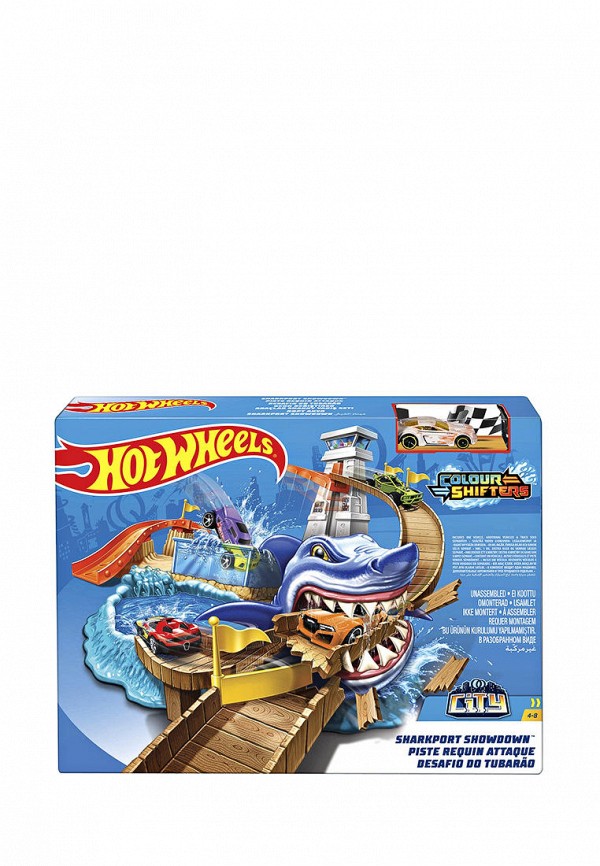 

Набор игровой Hot Wheels, Разноцветный, Атака Акулы