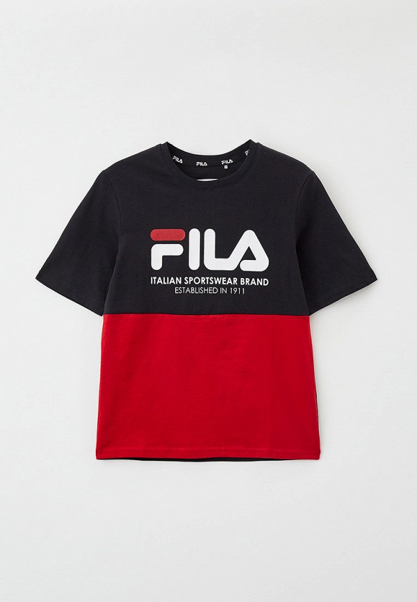 Футболка для мальчика Fila цвет разноцветный 