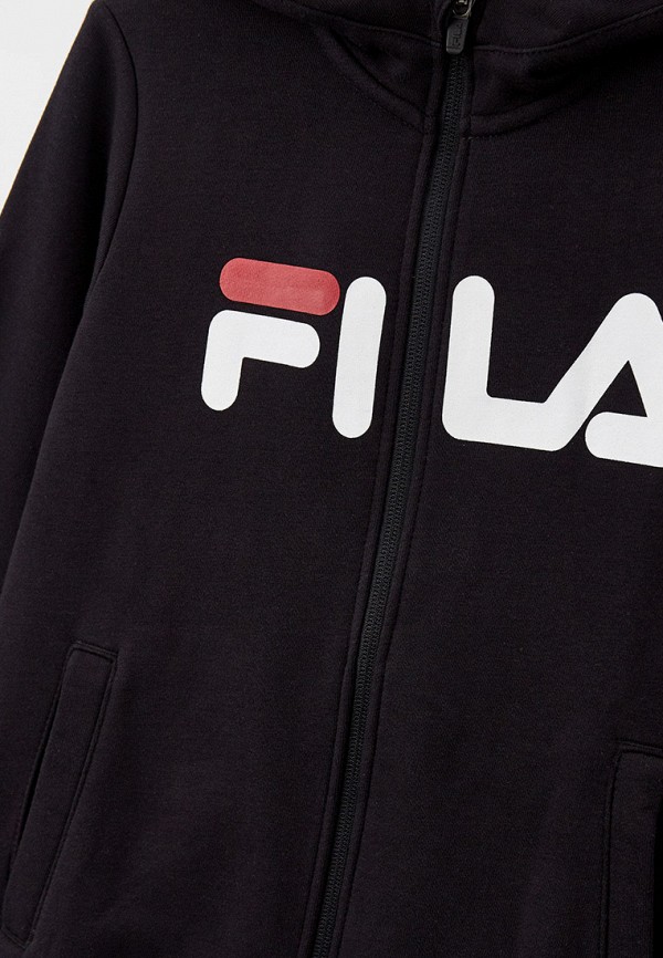 Толстовка для мальчика Fila цвет черный  Фото 3