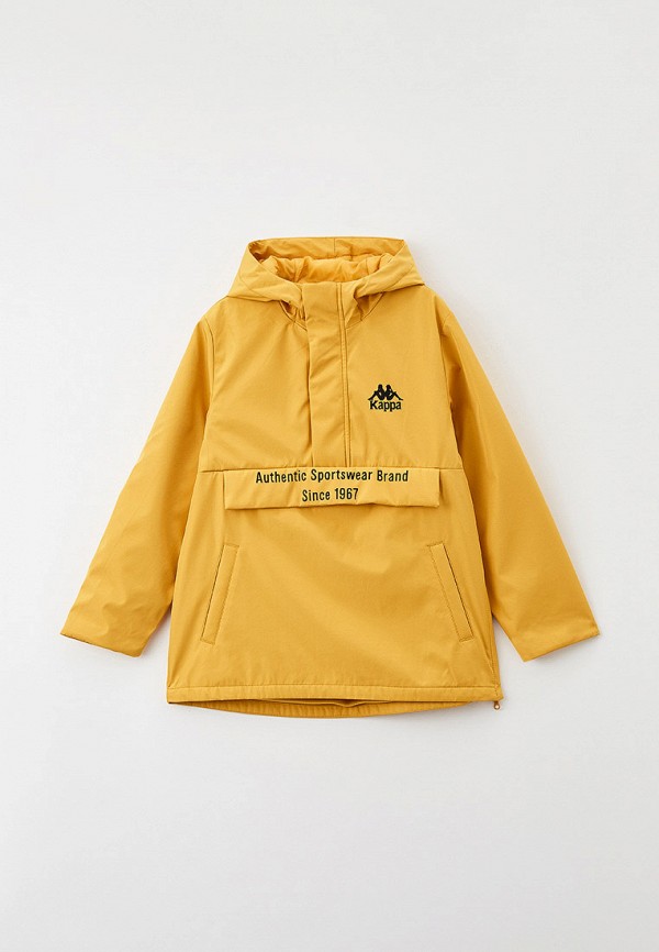 Куртка для мальчика утепленная Kappa цвет желтый 