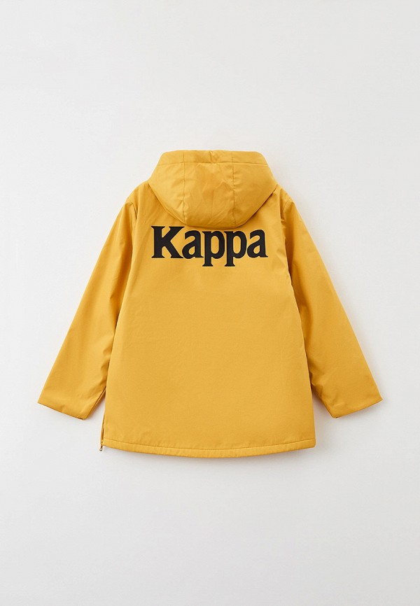 Куртка для мальчика утепленная Kappa цвет желтый  Фото 2