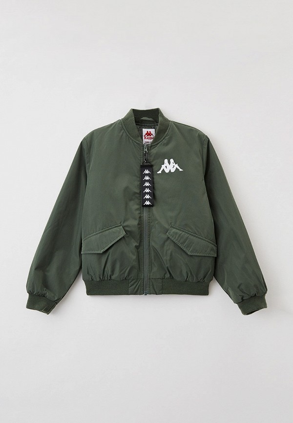 Куртка для мальчика утепленная Kappa цвет зеленый 