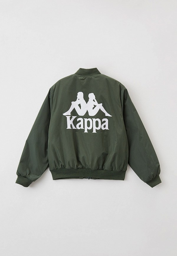 Куртка для мальчика утепленная Kappa цвет зеленый  Фото 2
