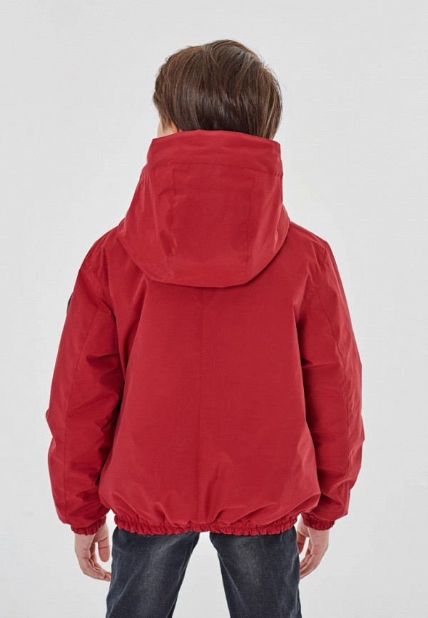 Куртка для мальчика утепленная Талви цвет красный  Фото 3