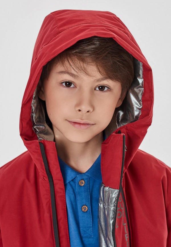Куртка для мальчика утепленная Талви цвет красный  Фото 6