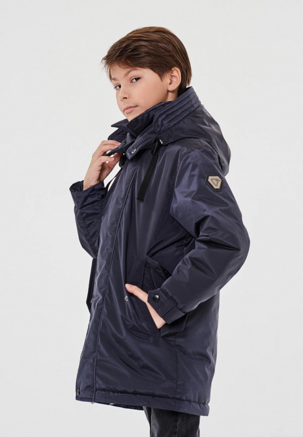 Куртка для мальчика утепленная Талви цвет серый  Фото 2