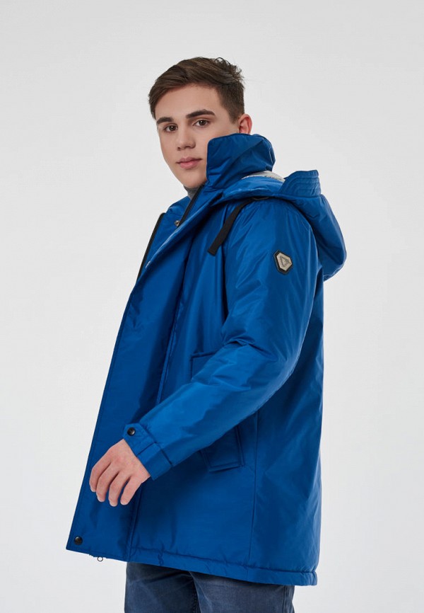 Куртка для мальчика утепленная Талви цвет синий  Фото 4