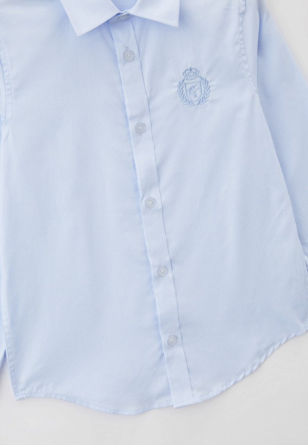 Рубашка для мальчика Choupette цвет голубой  Фото 3