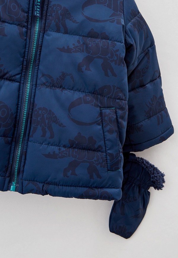 Куртка для мальчика утепленная Coccodrillo цвет синий  Фото 3