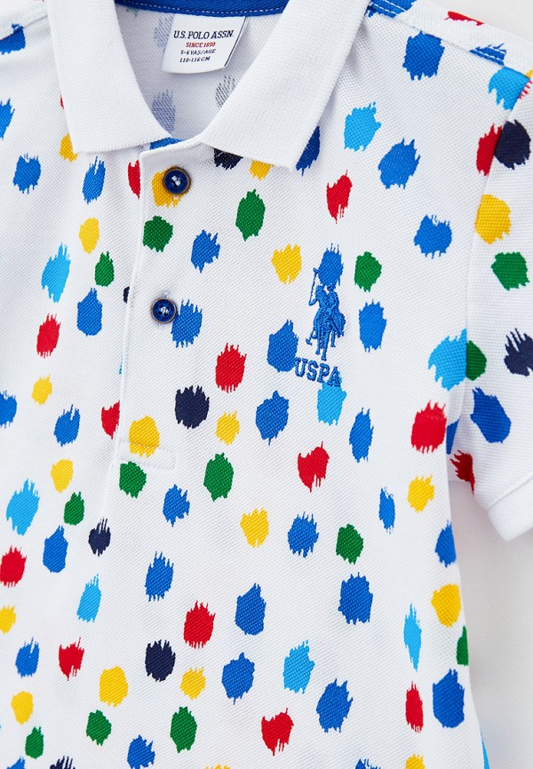 

Поло U.S. Polo Assn., Белый