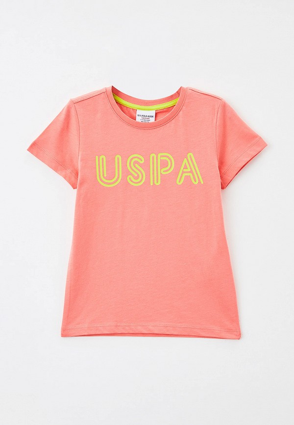 

Футболка U.S. Polo Assn., Коралловый