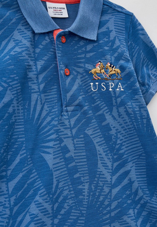 

Поло U.S. Polo Assn., Синий