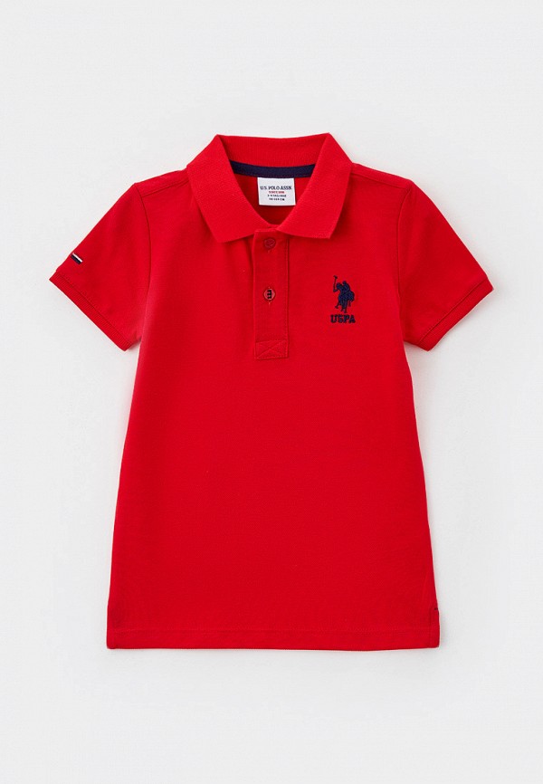 

Поло U.S. Polo Assn., Красный