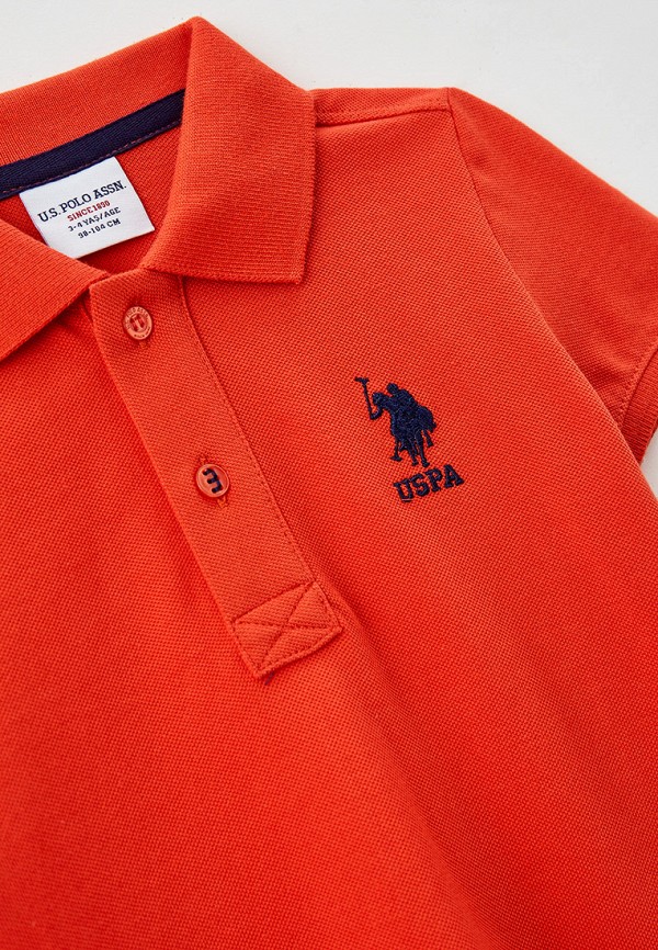 

Поло U.S. Polo Assn., Красный