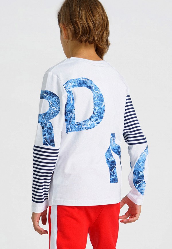 Лонгслив PlayToday белый, размер 128, фото 6