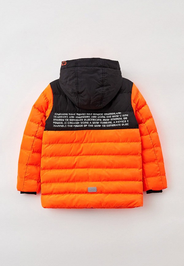 Куртка для мальчика утепленная PlayToday цвет оранжевый  Фото 2
